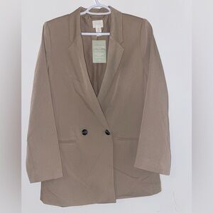 H&M Classic Brown Blazer